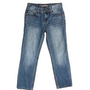 (6 for $25)Tommy Hilfiger Big Boys Medium Wash Resolution Slim‎ Jeans Size 10